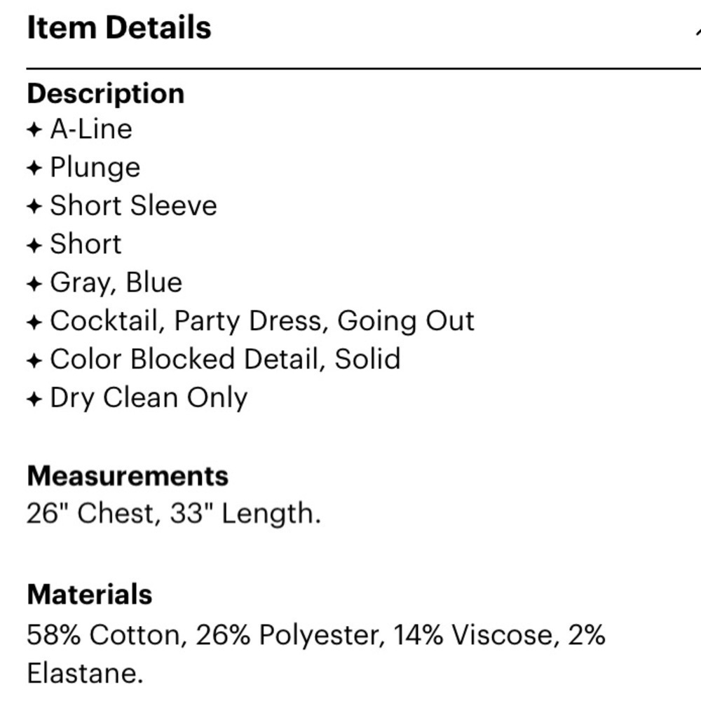 Z spoke Zac Posen blue and white skater dr… - Picture 11 of 11